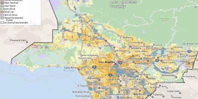 नक्शा सैन फ्रांसिस्को के zoning 