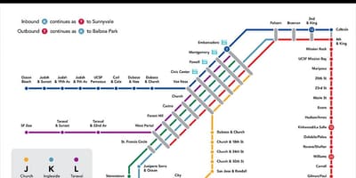 मुनि लाइन का नक्शा