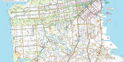 मुनि बस मार्गों के नक्शे